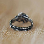 Celestial moonstone ring – modern elegance