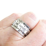 Meditation dandelion ring – radiant shine