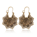 Lotus mandala earrings – Sacred geometry