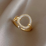 Gold diamond ring – Timeless brilliance
