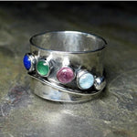 Birthstone ring – radiant shine