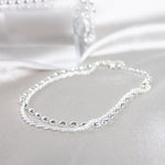 Silver zirconia bracelet – Classic sparkle