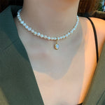 Moonstone pearl pendant – Gentle glow