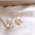 Elegant pearl and crystal earrings – Graceful mix
