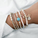 Hamsa bracelet set – luxurious appeal
