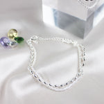 Silver zirconia bracelet – Classic sparkle