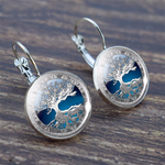 Silver tree of life earrings – Symbolic elegance