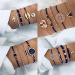 Pack of 5 unique bracelets – Mixed styles